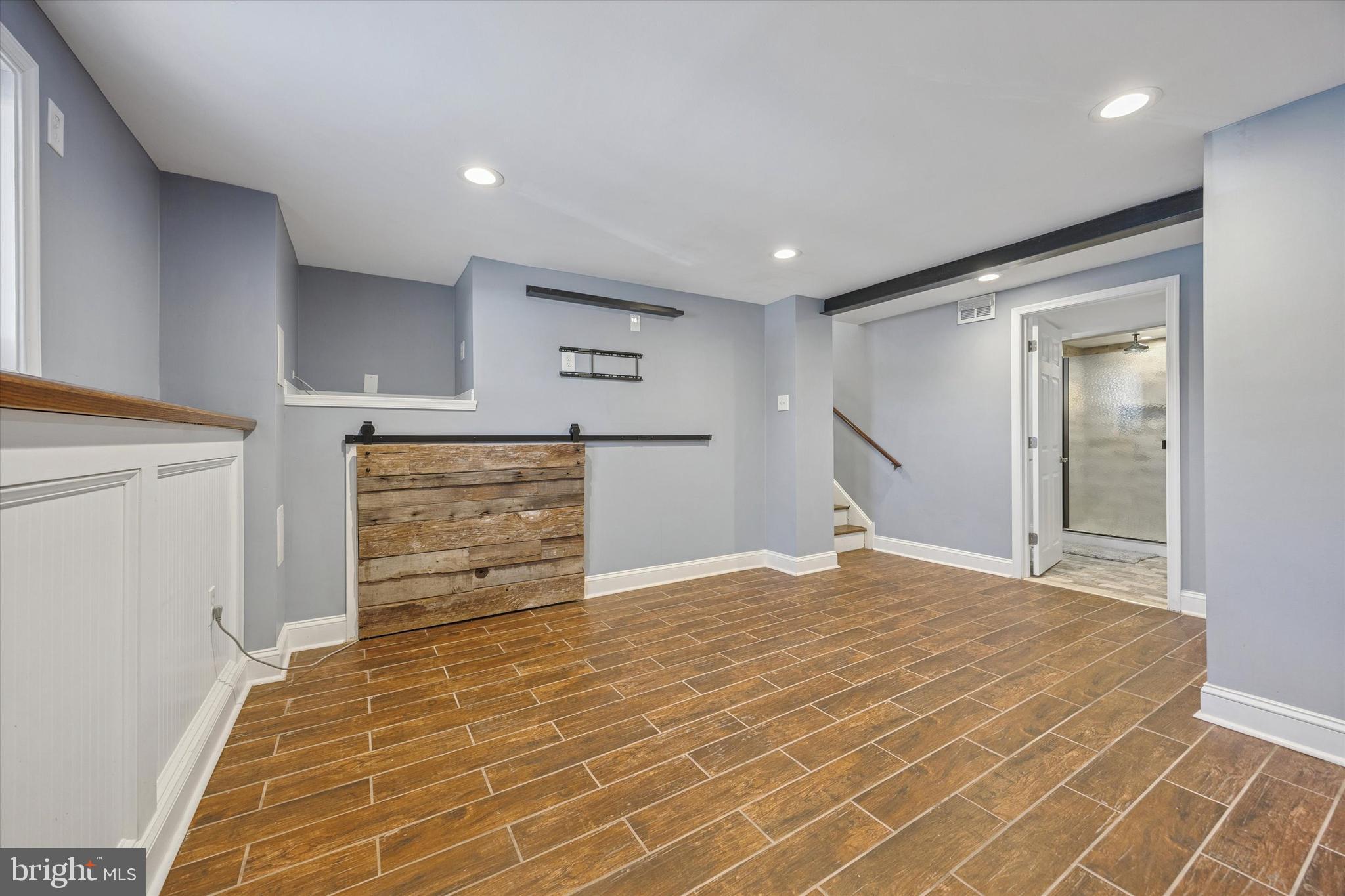 8516 Chippewa Road Philadelphia, PA 19128 - Photo 12 of 20 a view of empty room with wooden floor