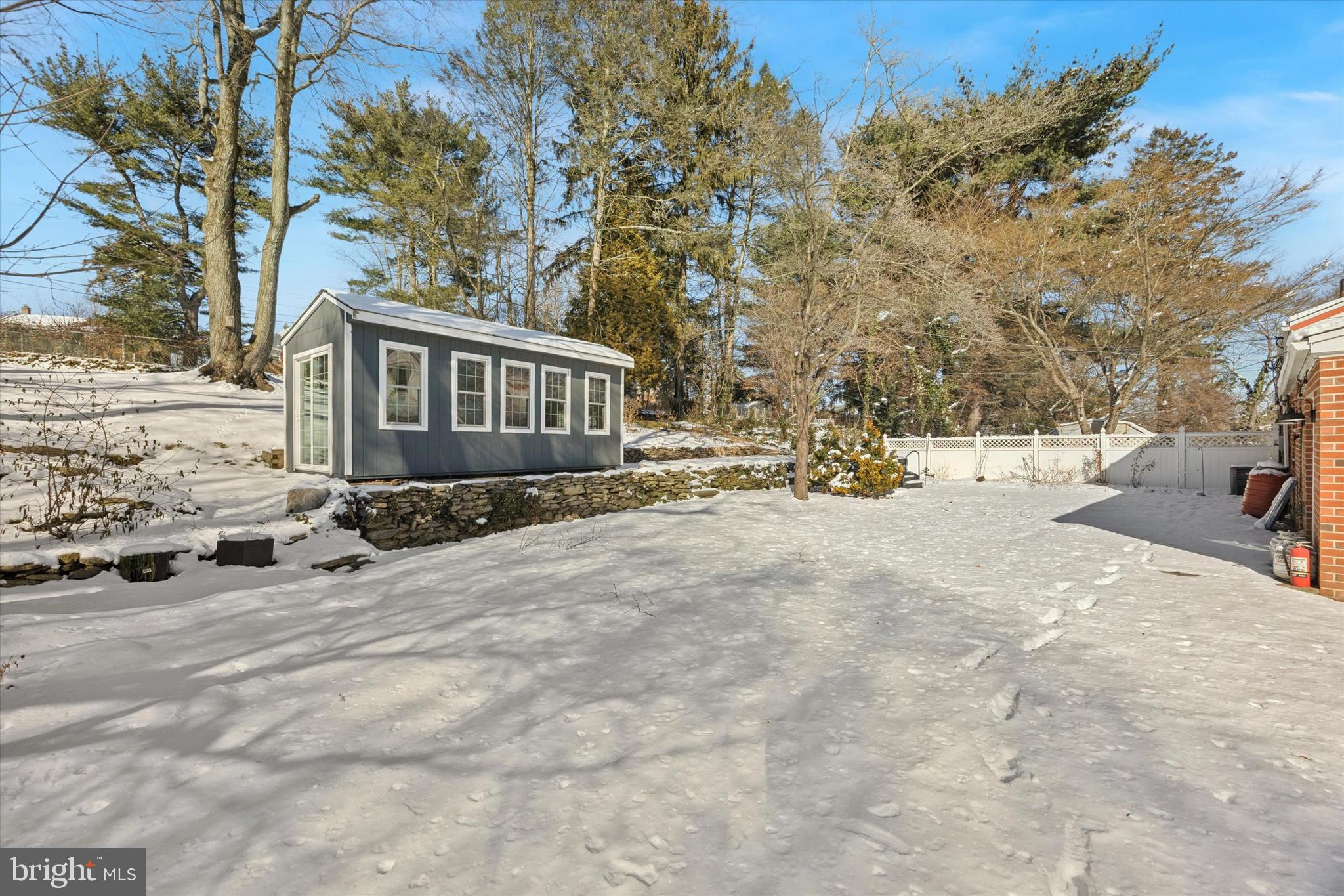 8516 Chippewa Road Philadelphia, PA 19128 - Photo 14 of 20 a view of house with snow on the road