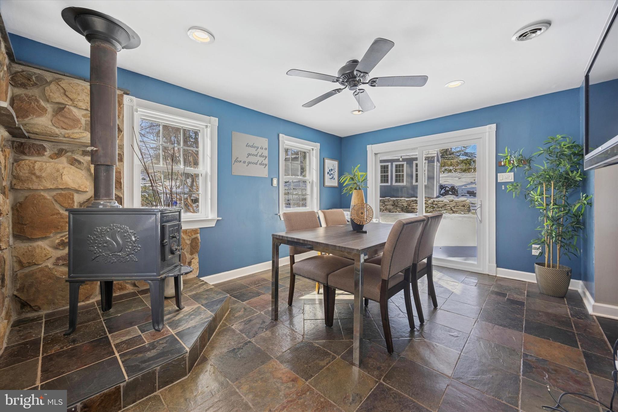 8516 Chippewa Road Philadelphia, PA 19128 - Photo 6 of 20 a view of a dining room with furniture window and outside view