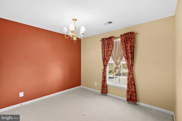 a view of empty room