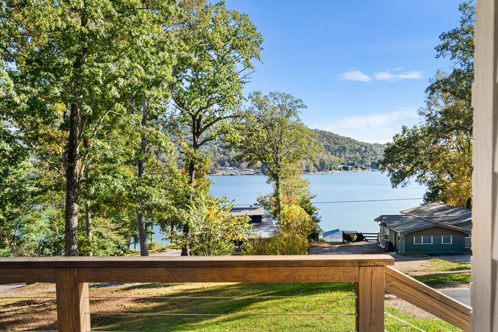 128 Cardinal Lane Hayesville, NC 28904 - Photo 7 of 40 a view of swimming pool from a balcony