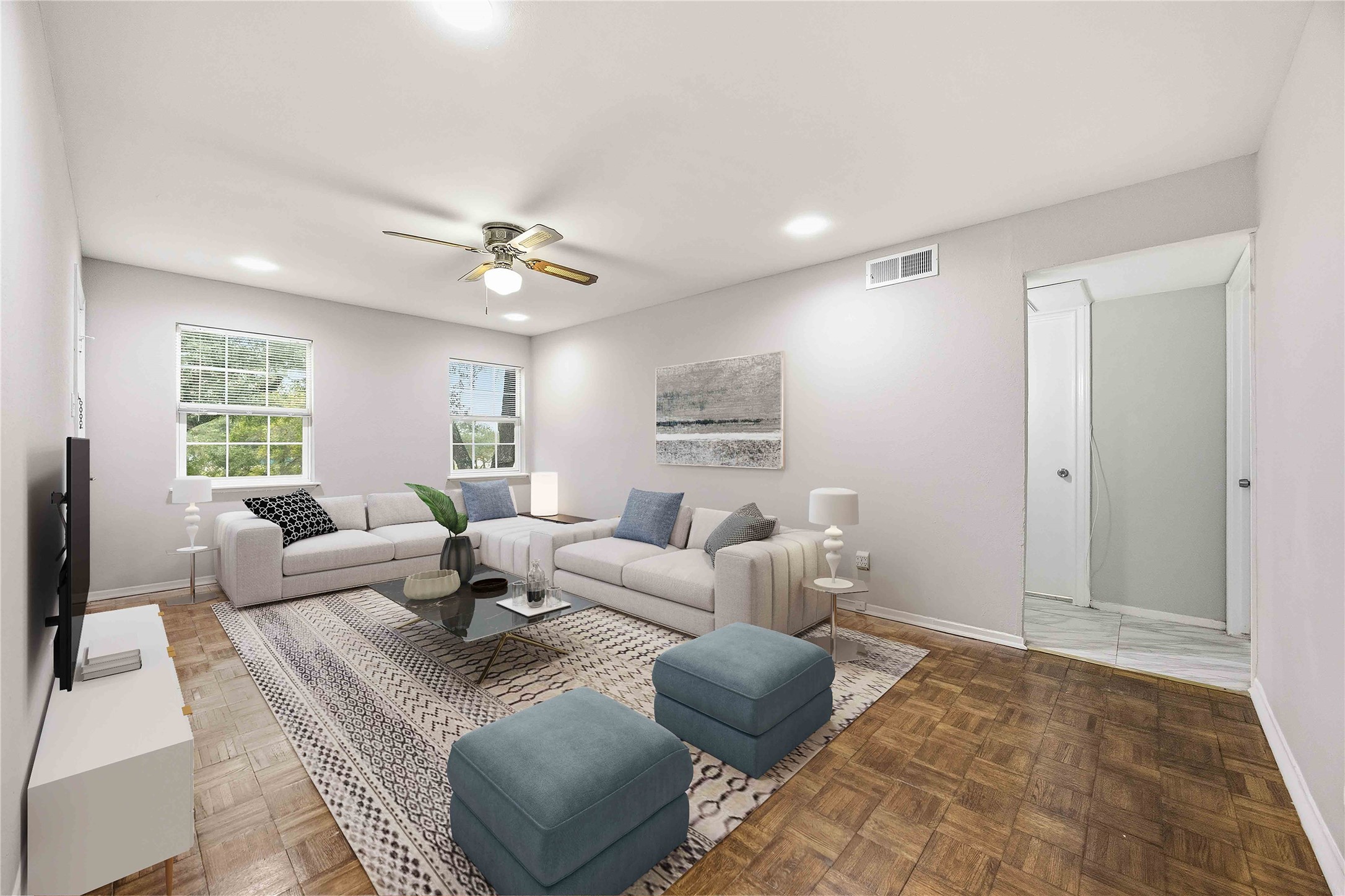 Welcome home! (Digitally staged(