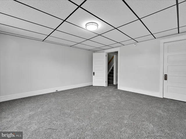 a view of empty room