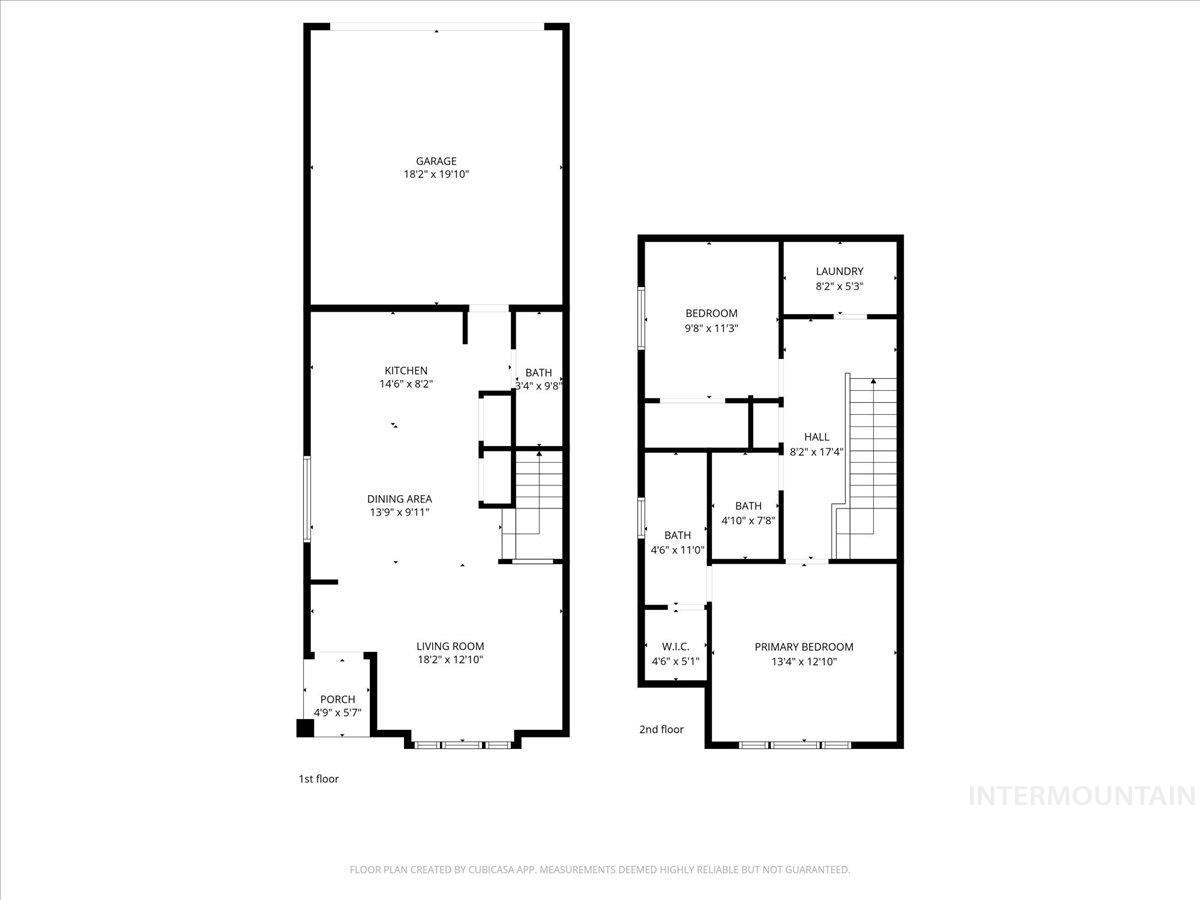 2487 East Goldstone Street Meridian, ID 83642 - Photo 25 of 25 View of floor plan / room layout