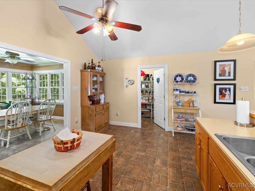 1875 Capeway Road Powhatan, VA 23139 - Photo 9 of 42 a kitchen with stainless steel appliances a stove and cabinets