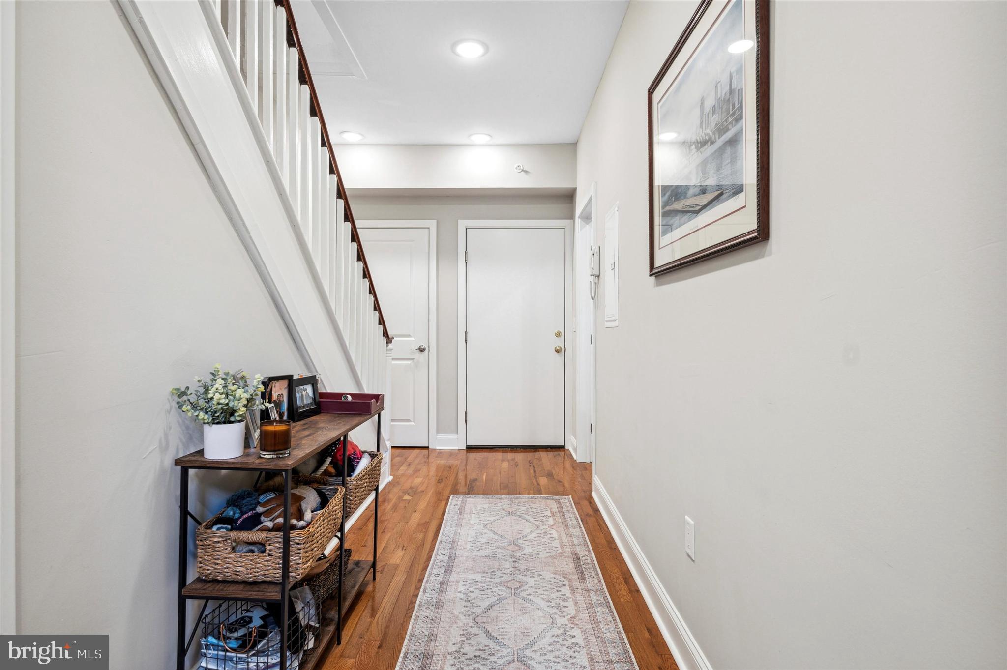 1015 Clinton Street, Unit 3 Philadelphia, PA 19107 - Photo 11 of 25 a view of an entryway with wooden floor