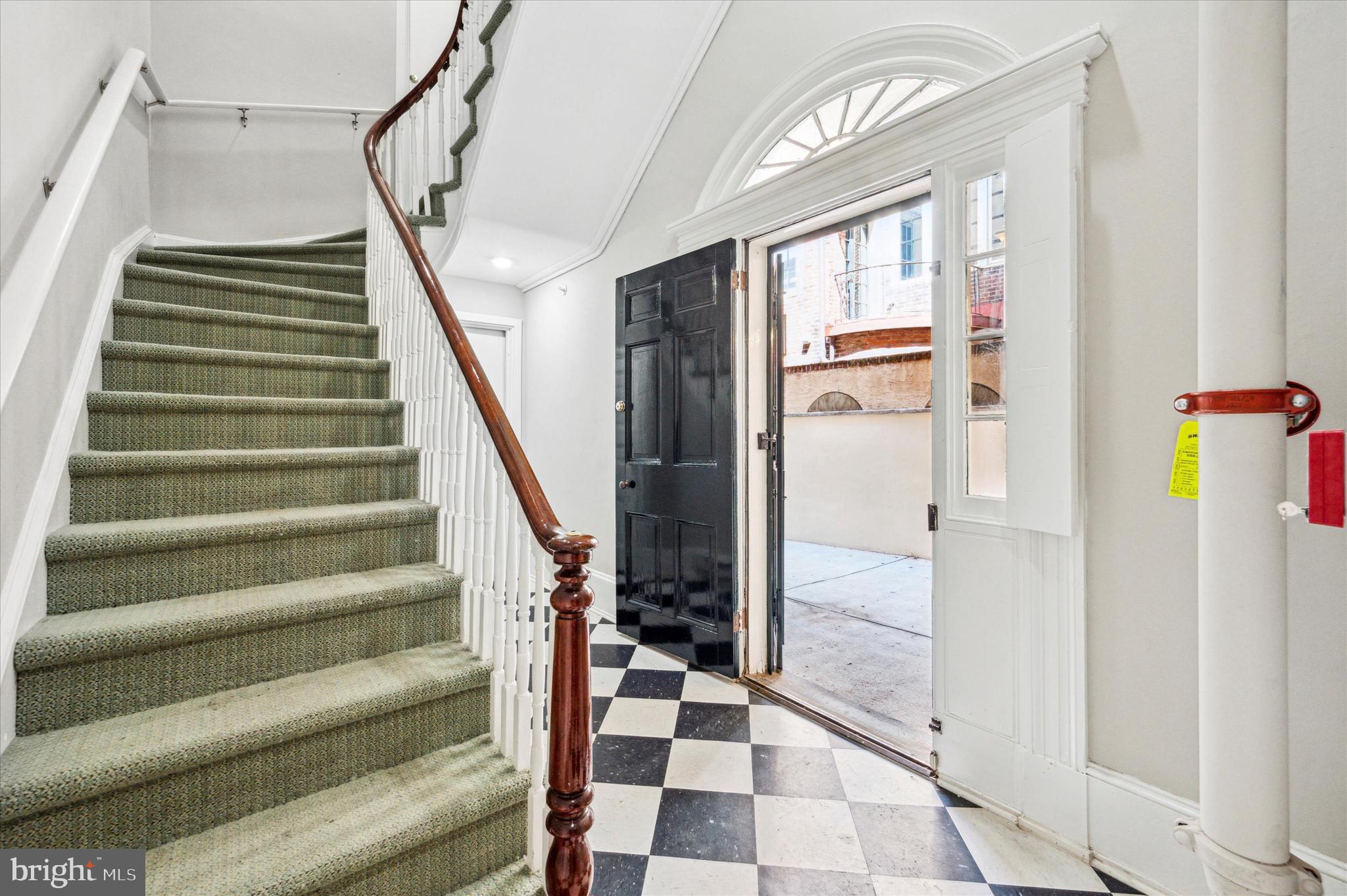 1015 Clinton Street, Unit 3 Philadelphia, PA 19107 - Photo 22 of 25 a view of entryway with furniture and stairs