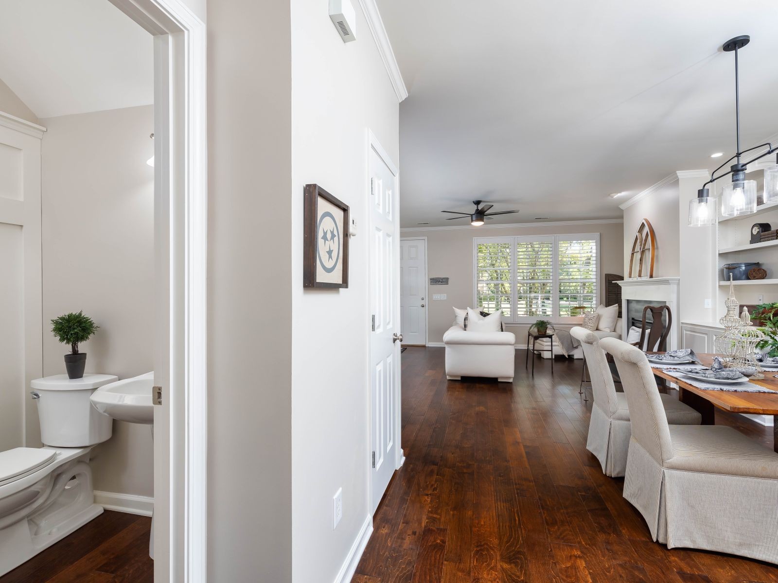 110 Pearl Street Franklin, TN 37064 - Photo 16 of 38 a living room with furniture and a wooden floor