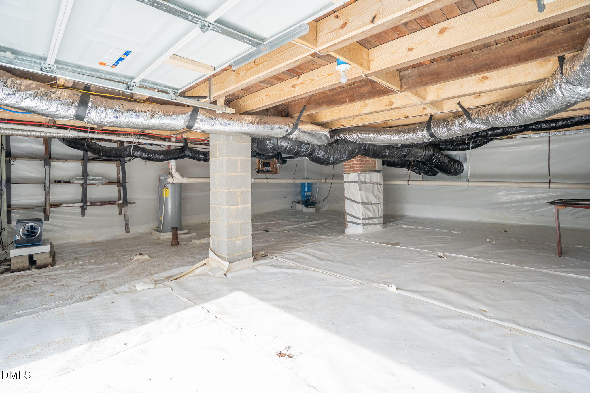 2807 Beck Road Durham, NC 27704 - Photo 20 of 35 a view of a garage with storage