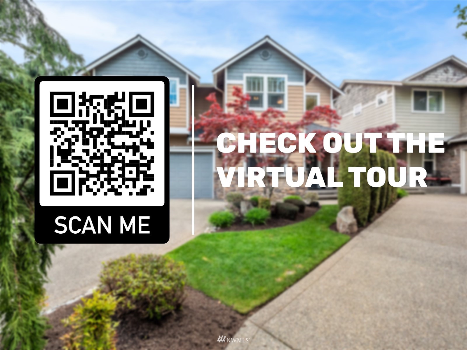 16529 37th Drive Southeast Bothell, WA 98012 - Photo 2 of 40 a front view of a house with a yard