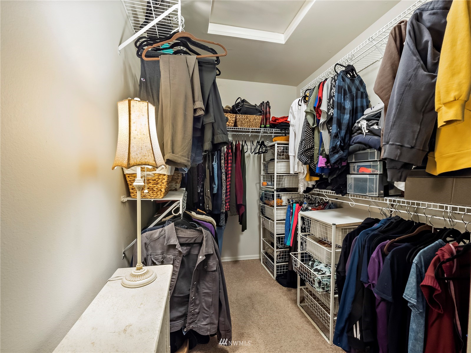 16529 37th Drive Southeast Bothell, WA 98012 - Photo 29 of 40 a view of walk in closet with clothes and shoes