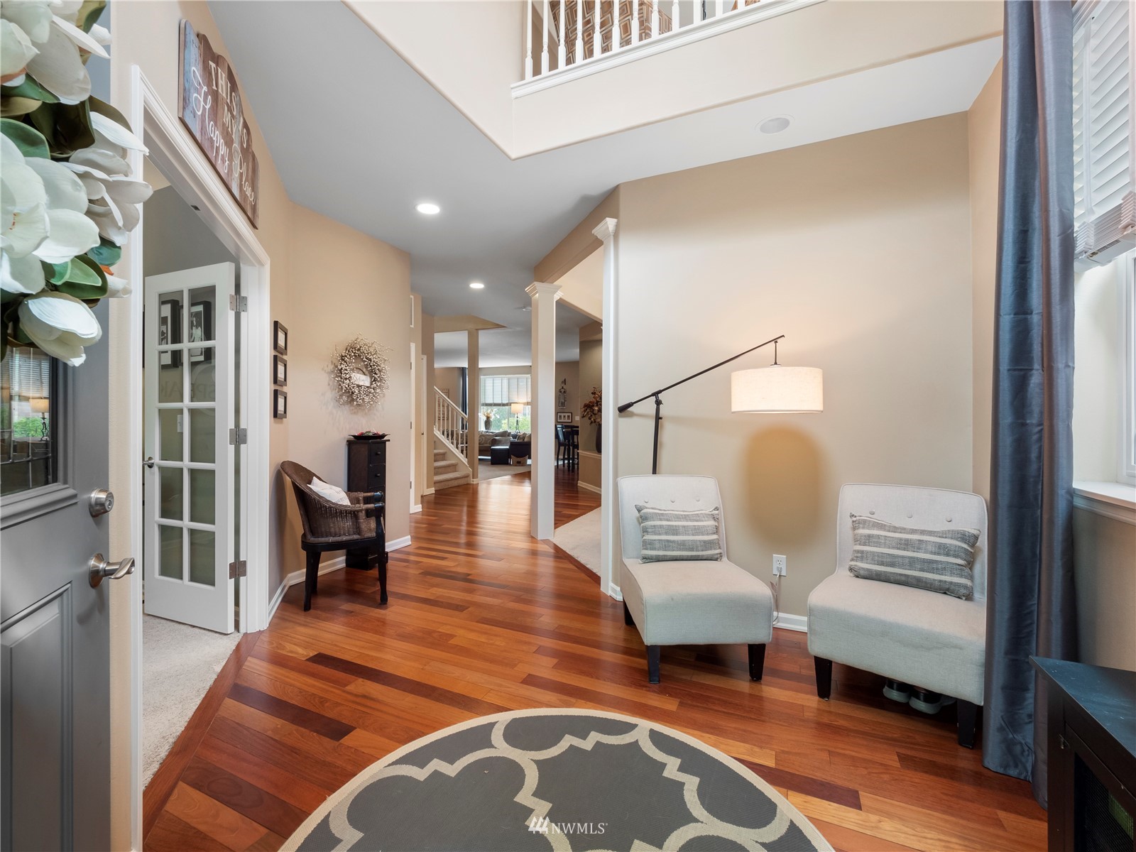 16529 37th Drive Southeast Bothell, WA 98012 - Photo 4 of 40 a living room with furniture and wooden floor