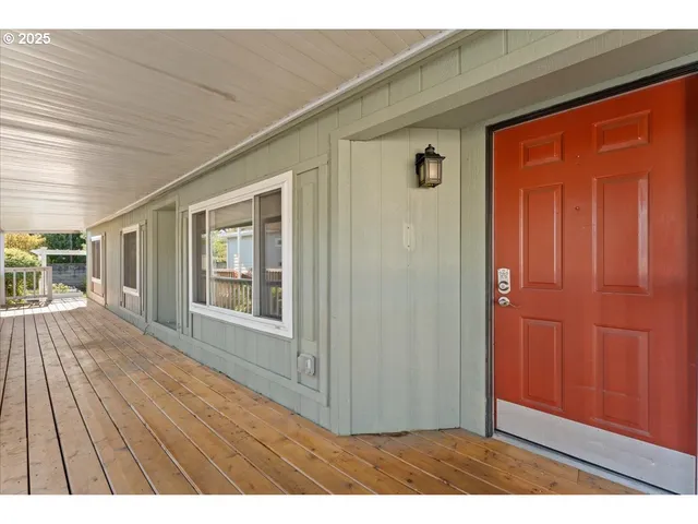 a view of outdoor space and porch