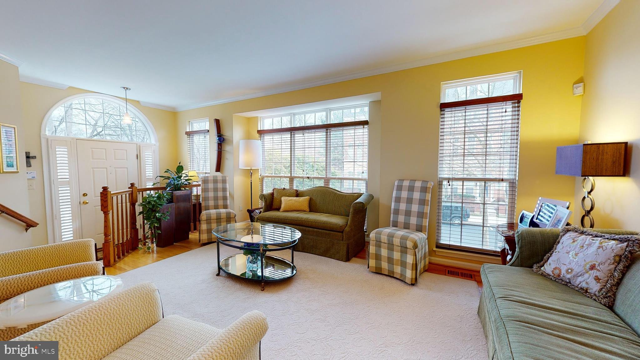 1880 Crescent Park Drive Reston, VA 20190 - Photo 5 of 51 a living room with furniture and a large window