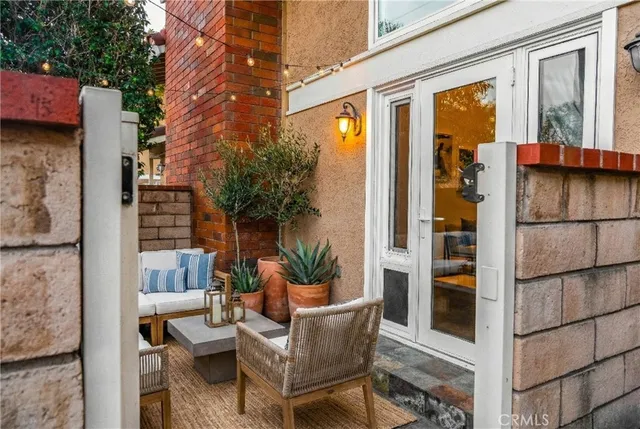 a view of balcony and patio