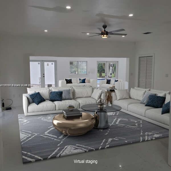 35220 Southwest 213th Avenue Homestead, FL 33034 - Photo 11 of 46 OPEN FLOOR PLAN LIVING/FAMILY ROOM