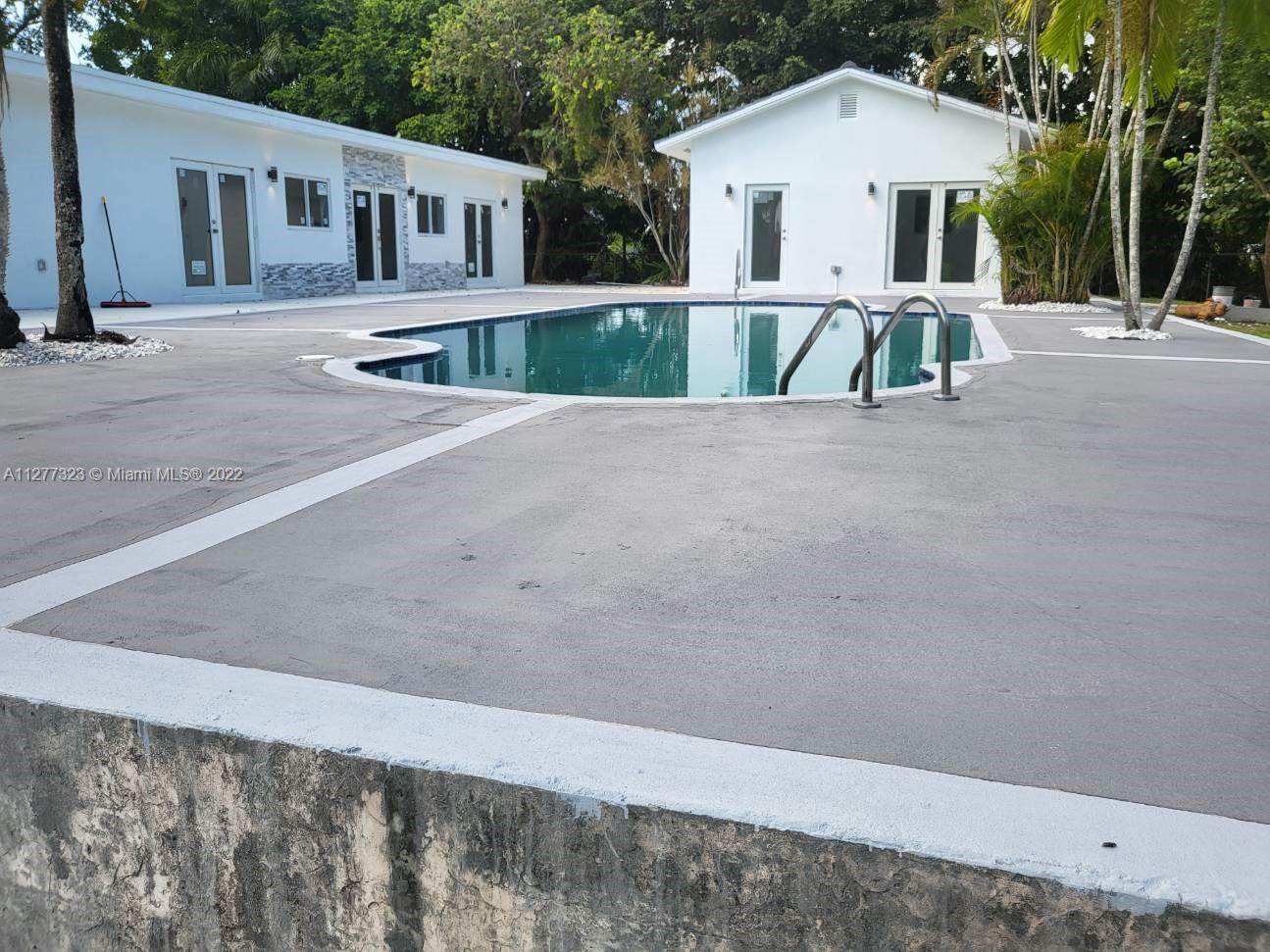 35220 Southwest 213th Avenue Homestead, FL 33034 - Photo 4 of 46 POOL HOUSE WITH POOL VIEW & NEW POOL DECK