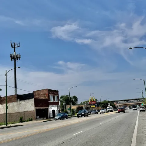 a car parked on the side of the road
