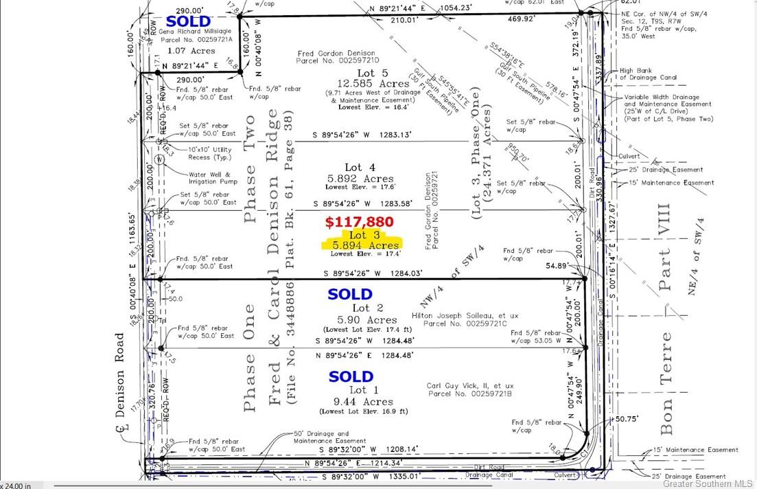 0 Denison Road Iowa, LA 70647 - Photo 2 of 14