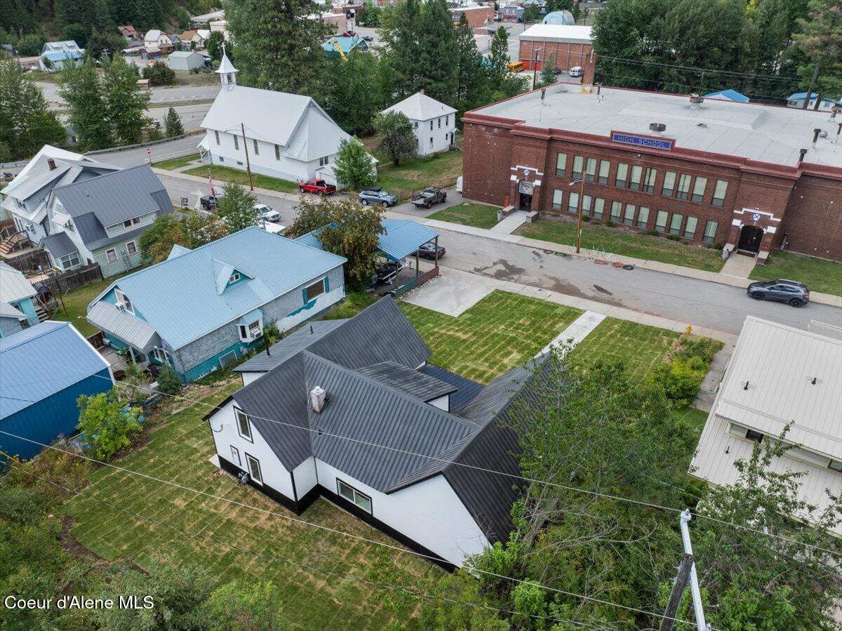 326 Park Street Mullan, ID 83846 - Photo 43 of 56 46-Aerial back of home