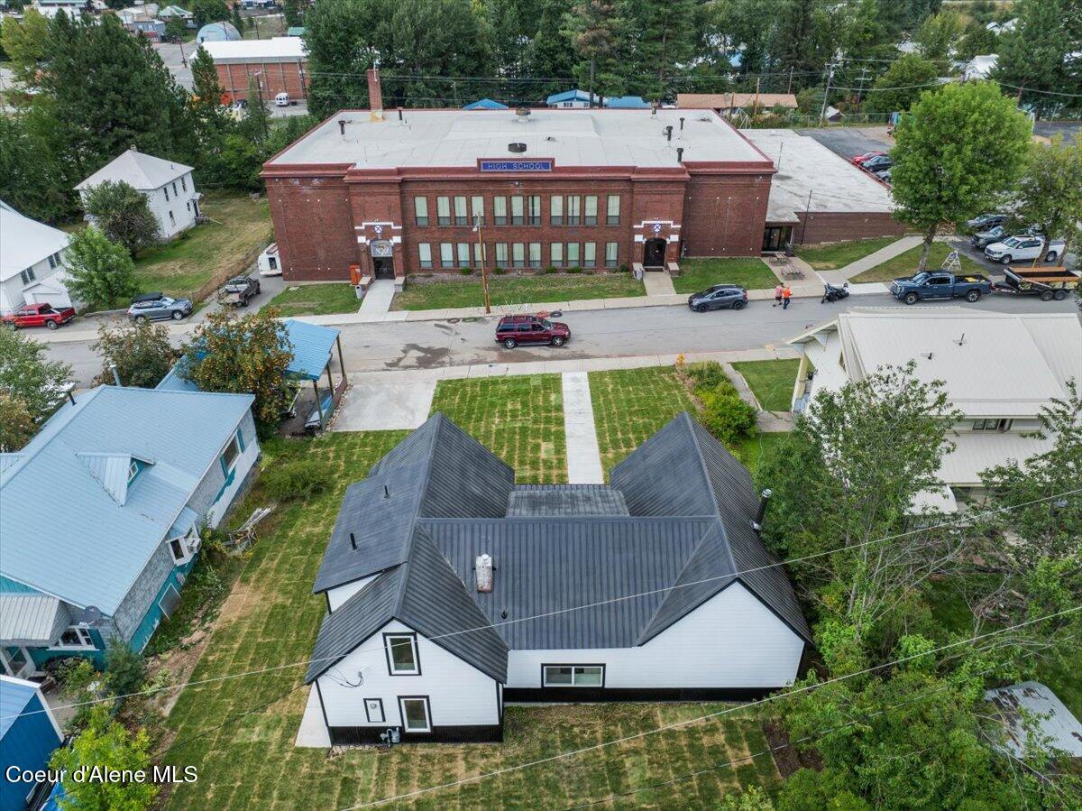 326 Park Street Mullan, ID 83846 - Photo 44 of 56 47-Aerial back of home