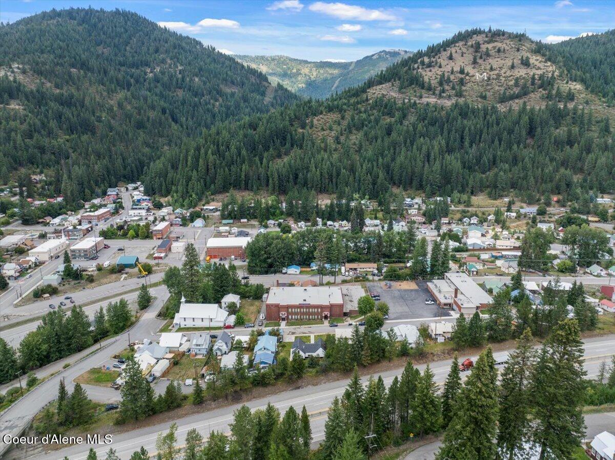 326 Park Street Mullan, ID 83846 - Photo 47 of 56 49-Aerial back of home
