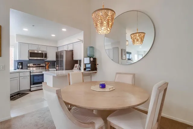 a view of kitchen with sink and microwave