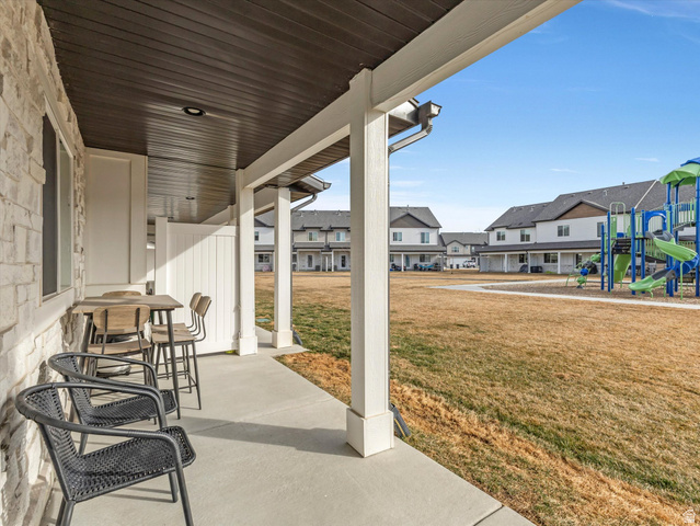 3047 Old Emigrant Road, Unit C Syracuse, UT 84075 - Photo 16 of 20 View of patio / terrace