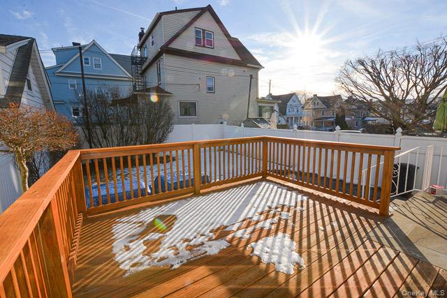 26 St Pauls Place New Rochelle, NY 10801 - Photo 16 of 16 a view of balcony with wooden floor