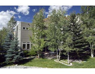 1180 North Frontage Road West, Unit 6A Vail, CO 81657 - Photo 11 of 12 a view of a house with a yard and sitting area
