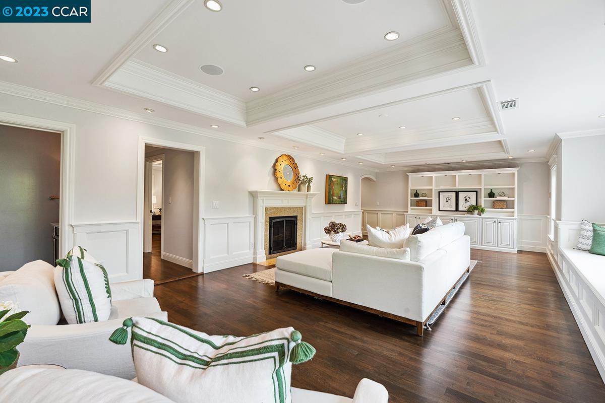 Undisclosed Address Orinda, CA 94563 - Photo 26 of 53 a living room with furniture fireplace and window