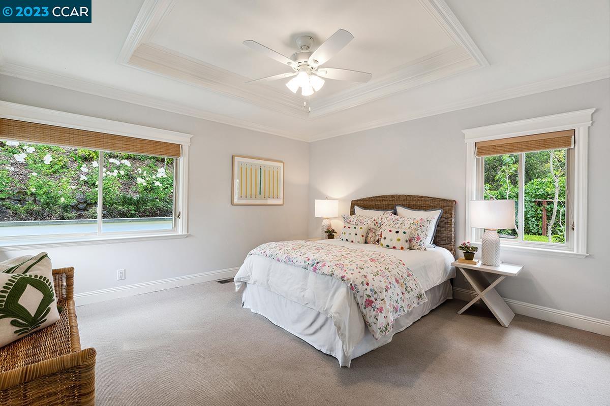 Undisclosed Address Orinda, CA 94563 - Photo 34 of 53 a bedroom with a bed and a couch