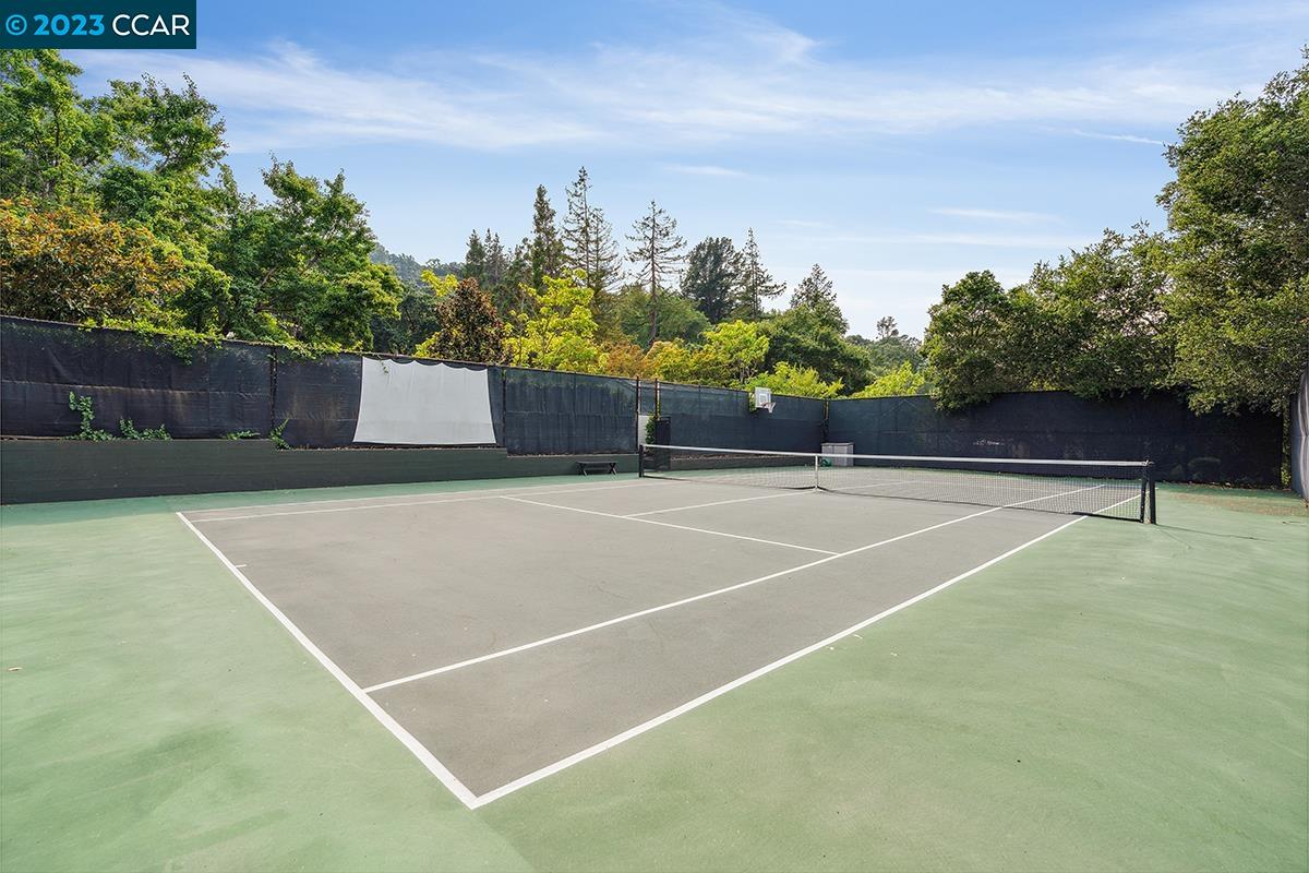 Undisclosed Address Orinda, CA 94563 - Photo 49 of 53 a view of a tennis court
