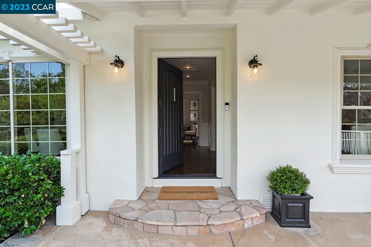 Undisclosed Address Orinda, CA 94563 - Photo 8 of 53 a view of front door of a house