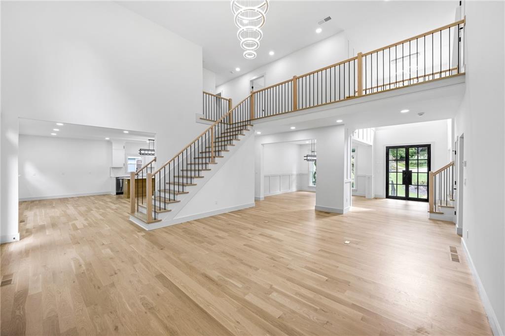 1749 Patriots Way Northwest Kennesaw, GA 30152 - Photo 16 of 54 a view of an entryway with wooden floor