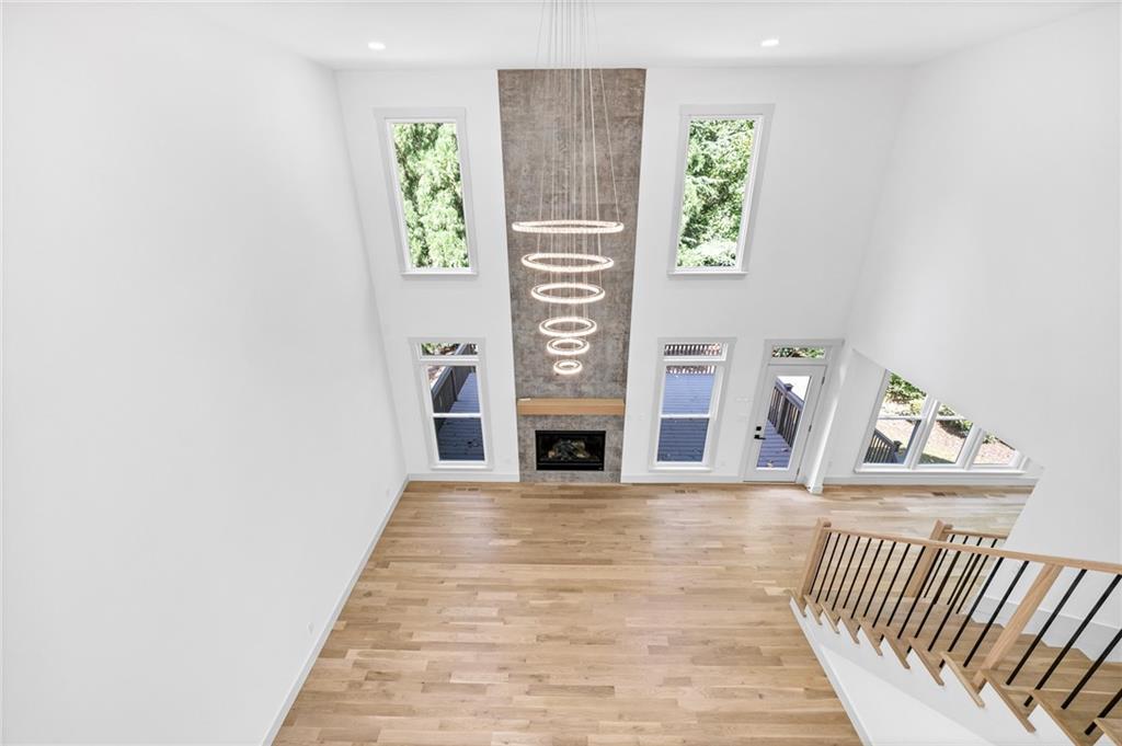 1749 Patriots Way Northwest Kennesaw, GA 30152 - Photo 32 of 54 a view of livingroom with furniture and fireplace