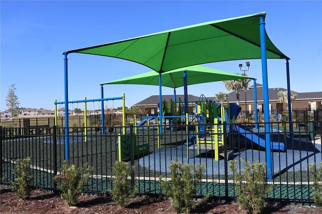 a view of a balcony with sitting area