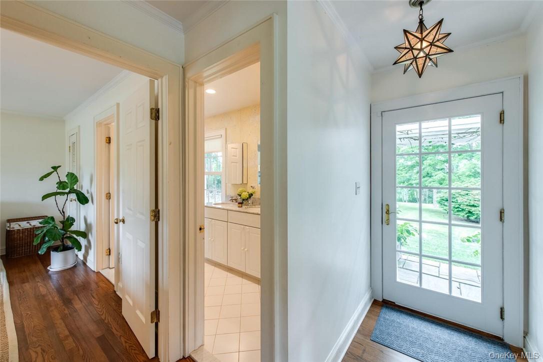 247 North Mabbettsville Road Millbrook, NY 12545 - Photo 11 of 25 a view of an entryway with wooden floor