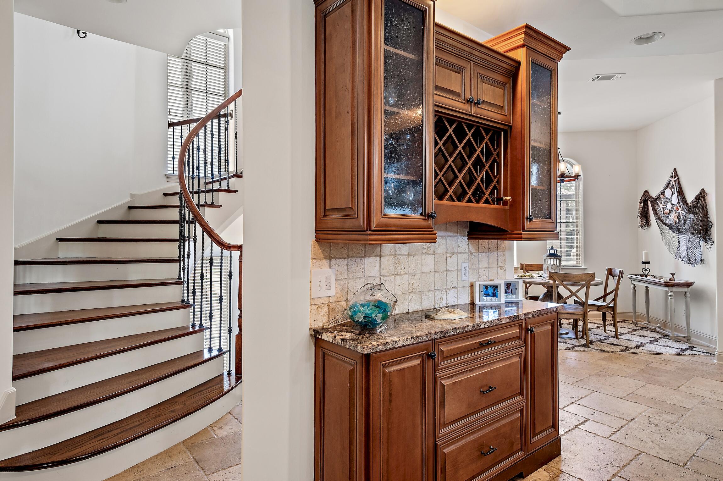 215 Rue St Tropez Miramar Beach, FL 32550 - Photo 9 of 46 a view of entryway and hall with wooden floor