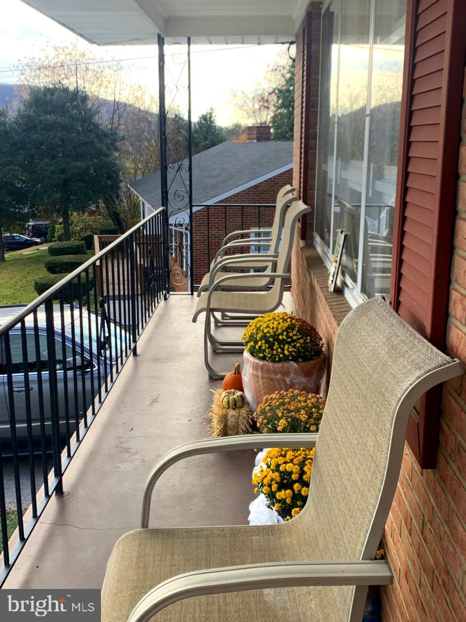 119 Jamestown Road Front Royal, VA 22630 - Photo 14 of 28 covered front porch with amazing views