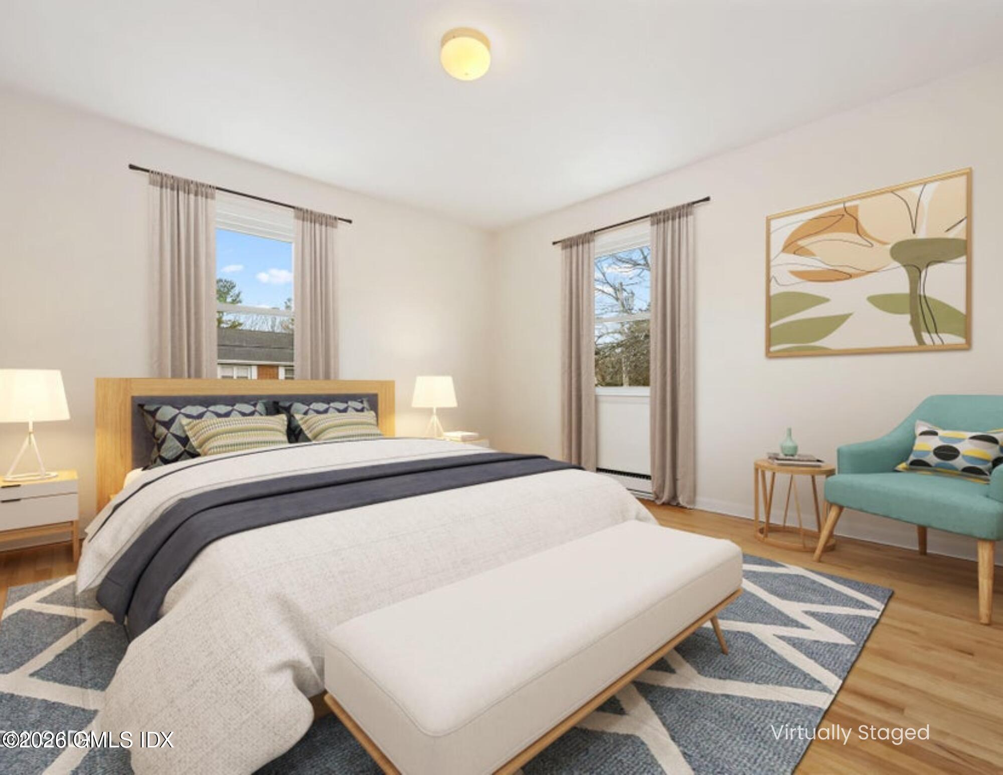 2 Grange Street, Unit 1 Greenwich, CT 06830 - Photo 6 of 11 Main bedroom