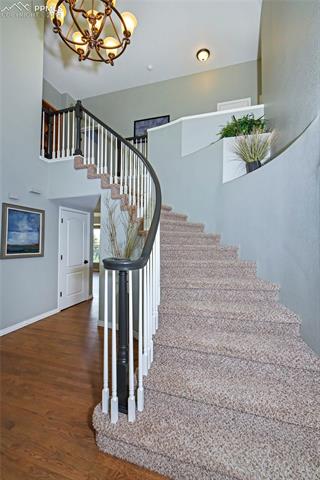 15190 Ridgefield Lane Colorado Springs, CO 80921 - Photo 27 of 31 Impressive Two Story hardwood front entry!