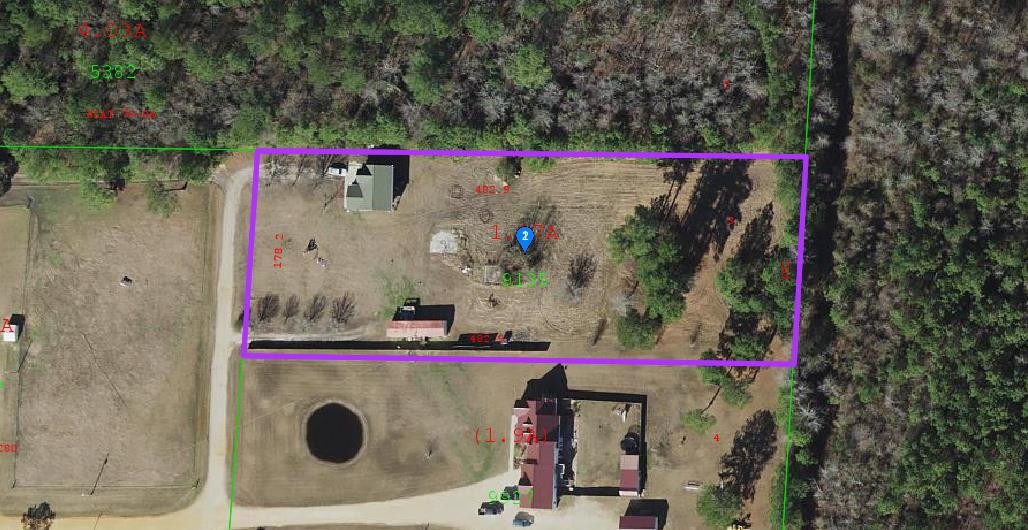 505 Surles Road Benson, NC 27504 - Photo 5 of 27 Photo taken prior to single wide removal and new siding on the home. Layout of land. There is no longer a trailer on the land.