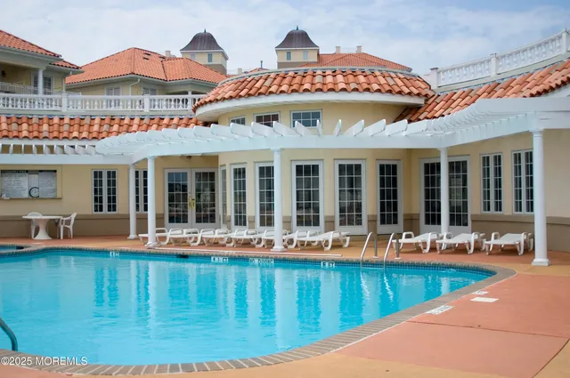 a view of a house with sitting area