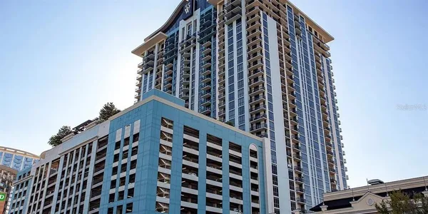 a front view of a building