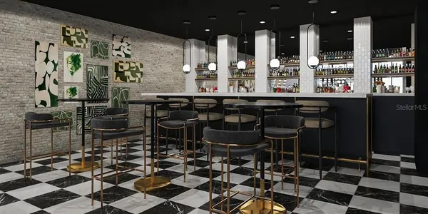 a kitchen with a sink and a stove