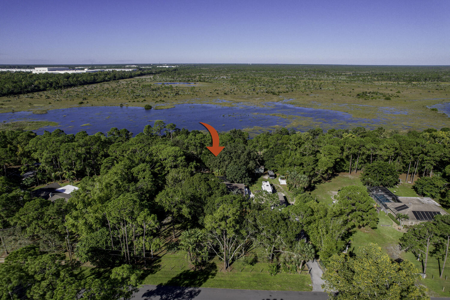 16219 134th Terrace North Jupiter, FL 33478 - Photo 33 of 40 a view of an outdoor space and a lake view