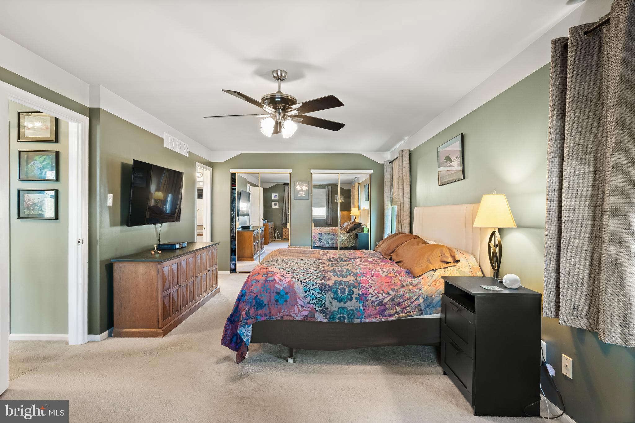 29 Tree Bark Lane Southampton, PA 18966 - Photo 20 of 50 a bedroom with a bed and a flat screen tv