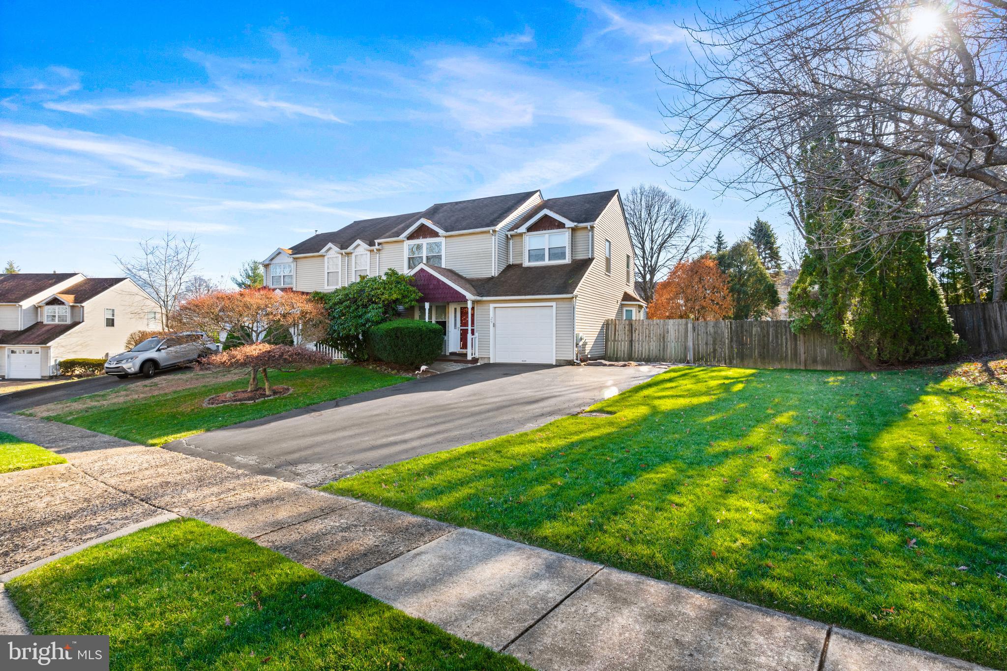 29 Tree Bark Lane Southampton, PA 18966 - Photo 2 of 50 a front view of a house with garden