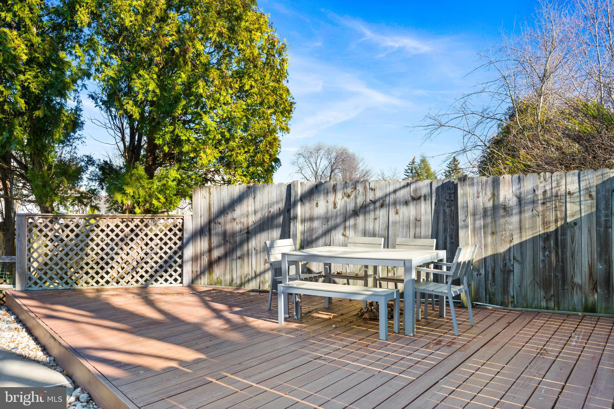 29 Tree Bark Lane Southampton, PA 18966 - Photo 8 of 50 a view of a chairs and table in the patio with wooden fence